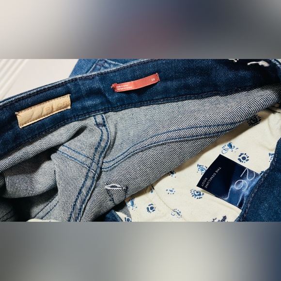 Pilcro Jeans size 26 blue boot Anthropologie Jeans - Picture 8 of 10